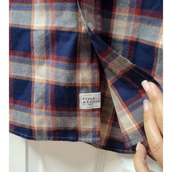 Frank & Eileen Flannel Button-up Shirt S - Picture 3 of 10